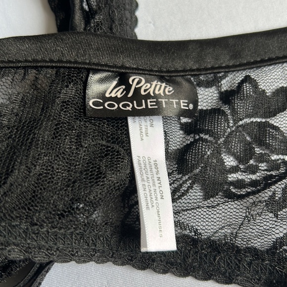 Lace Garter Belt La Petite Coquette XL - Picture 3 of 4